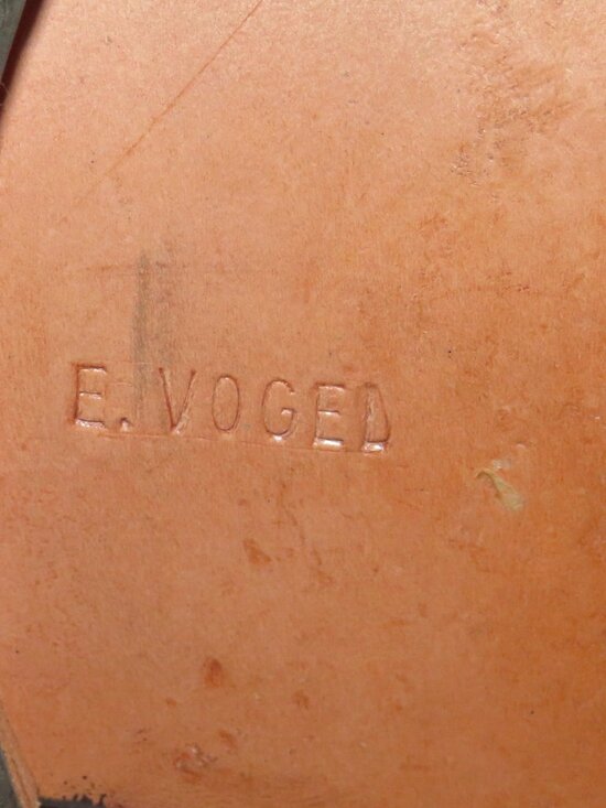 E. Vogel Bespoke Oxblood Calf Leather Balmoral Cap Toe Derbys 11 EE